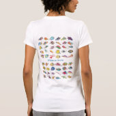 Whim to Swim Cartoon Fish T-shirt (Achterkant)