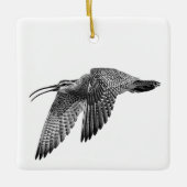 Whimbrel Keramisch Ornament (Voorkant)