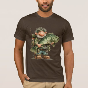 Whimelse Vissersman Luie Dag Vissen T-shirt