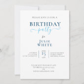 WHIMISCAL CASTLE DRAGONS & UNICORNS VERJAARDAG KAART (Voorkant)