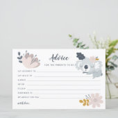 Whimiscal Koala-bloemen Advies voor ouders (Staand voorkant)