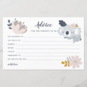 Whimiscal Koala-bloemen Advies voor ouders (Voorkant)