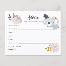 Whimiscal Koala-bloemen Advies voor ouders Flyer