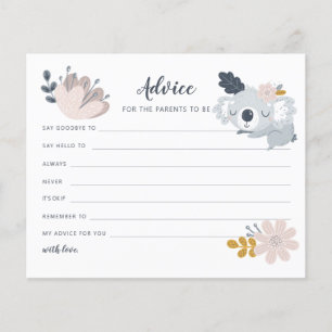 Whimiscal Koala-bloemen Advies voor ouders Flyer