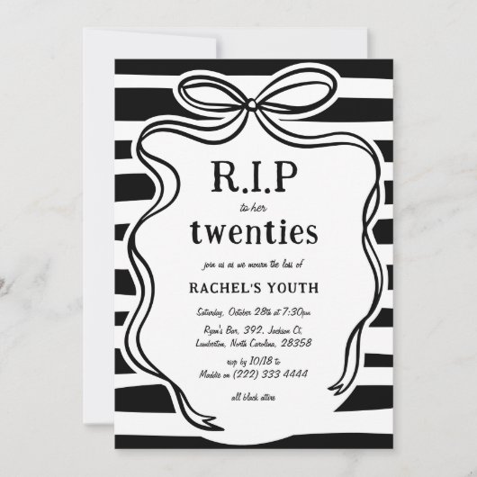 Whimiscal R.I.P. viert haar 30ste verjaardag Kaart (Voorkant)