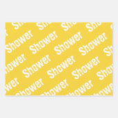 Whimiscal Umbrellas SHOWER Coordinated Inpakpapier Vel (Voorkant 2)