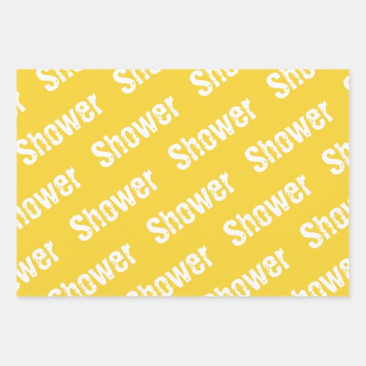 Whimiscal Umbrellas SHOWER Coordinated Inpakpapier Vel (Voorkant 2)