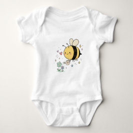 Whimische Bumblebee-baby-plant-moeders Romper