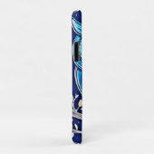 Whimische Krijt Uil Case-Mate iPhone Case (Achterkant/rechts)