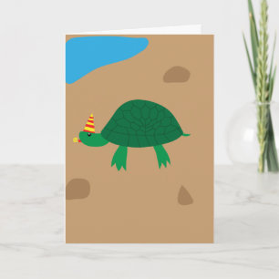 Whimische Schildpad, Gefeliciteerd met een Schildp Kaart