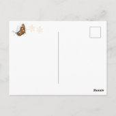 Whimische Vos & Vlinder Mistiche Dankdag Briefkaart (Achterkant)