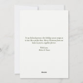 Whimische Waterverf Prettig Kerstmis Koppelkaart Feestdagenkaart (Achterkant)