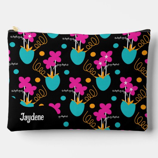 Whimisical Flower Pots In Bright Colors Etui (Voorkant)