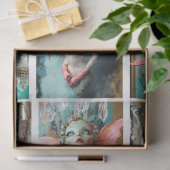 Whimisical Gothic Fairy Junk Journal Decoupage Tissuepapier (Geschenk)