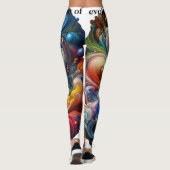 Whims Social Floral Leggings (Achterkant)
