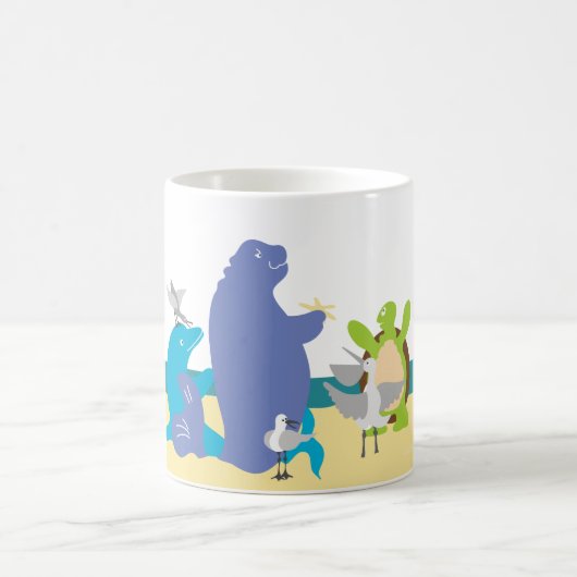 Whimse zeedieren koffiemok (Center)