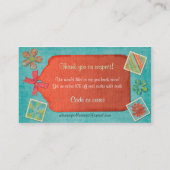 Whimsey Collectives voor Web Business Visitekaartje (Achterkant)