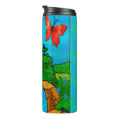 Whimsey Herfst Natuur Fantasy Thermosbeker (Geroteerd rechts)