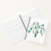 Whimsey Vines Notebook Notitieboek (Binnen)
