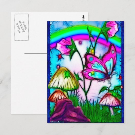 Whimseys Fantasy Art Briefkaart (Voorkant / Achterkant)