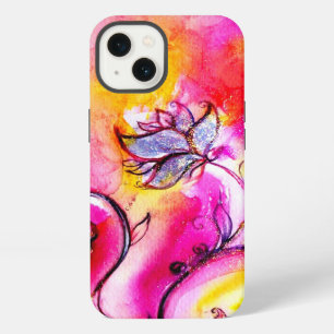 WHIMSI SCHE BLOEMEN roze geel paars iPhone 13 Hoesje