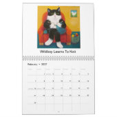 Whimsical 2014 kalender (Feb 2027)