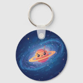 Whimsical 2026 Galaxy Party dubbelzijdig Sleutelhanger (Achterkant)