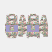 Whimsical 3D Paper Cut Bunny & Easter Eggs Custom  Bedankdoosjes (Uitgevouwen)