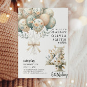 Whimsical 4e verjaardag kaart