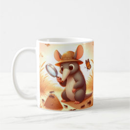 Whimsical Aardvark Mok voor Dierenvrienden