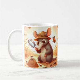 Whimsical Aardvark Mok voor Dierenvrienden