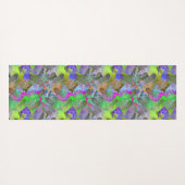 Whimsical Abstract Botanische Abstracte Kunst Yogamat (Achterkant (horizontaal))