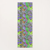 Whimsical Abstract Botanische Abstracte Kunst Yogamat (Achterkant)