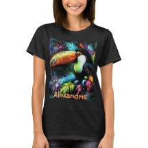 Whimsical Abstract Toekan Vogel Persoonlijk
