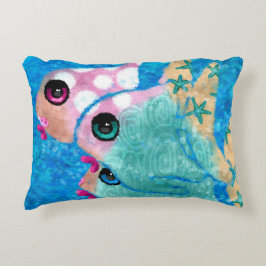 Whimsical Abstract visaccent Sierkussen Accent Kussen