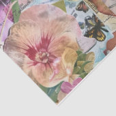 Whimsical Abstracte Kunst Collage Decoupage Tissuepapier (Detail)