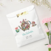 Whimsical Aftermiddag Tea Party Favor Bag Bedankzakje (Gezegeld)