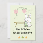 Whimsical Afternoon invitation Kaart (Voorkant)