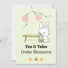 Whimsical Afternoon invitation Kaart