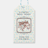 Whimsical Afternoon Tea Gift Labels Cadeaulabel (Voorkant)