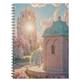 Whimsical AI-kunst notitieboek planner