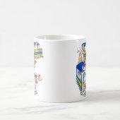 Whimsical Alaska Wildlife Coffee Mok (Center)