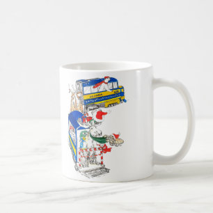 Whimsical Alaska Wildlife Coffee Mok