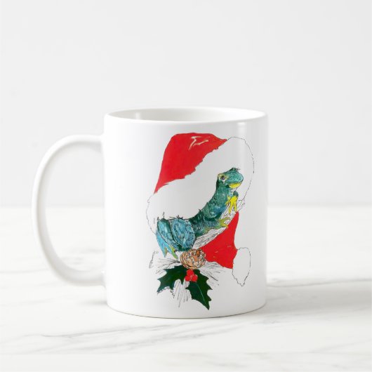 Whimsical Alaska Wildlife Coffee Mok (Links)