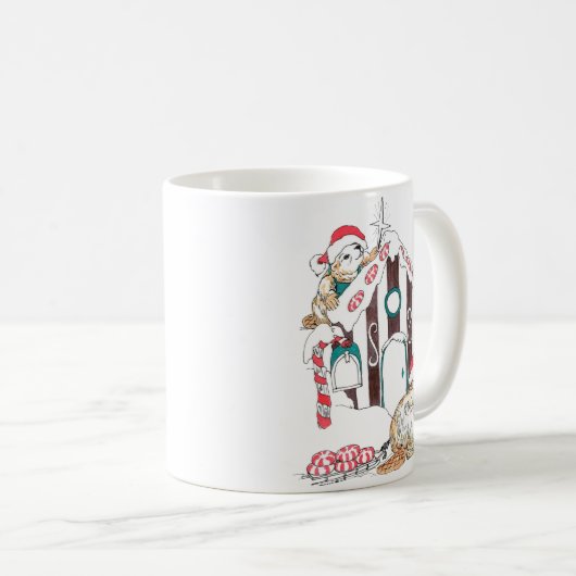 Whimsical Alaska Wildlife Coffee Mok (Voorkant rechts)