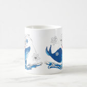 Whimsical Alaska Wildlife Coffee Mok (Center)