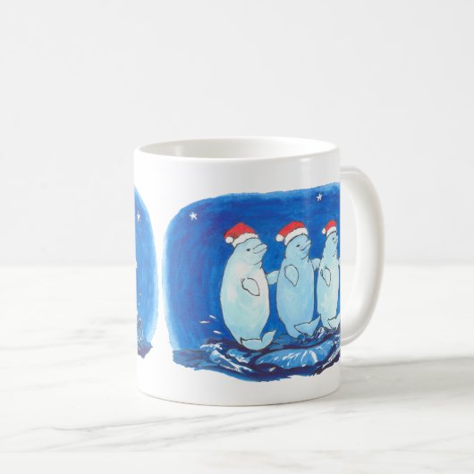 Whimsical Alaska Wildlife Coffee Mok (Voorkant rechts)