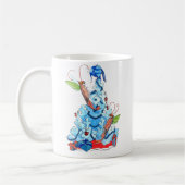 Whimsical Alaska Wildlife Coffee Mok (Links)