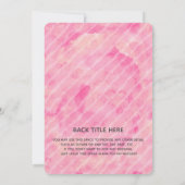 Whimsical Alice in Wonderland Baby shower, Mail Kaart (Achterkant)