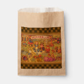 Whimsical Alice in Wonderland Kaart Bedankzakje (Voorkant)